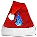Produktbild deyhfef Dabbing Skeleton Dab Hip Hop Skull Unisex-Adult's Santa Hat Christmas Hat with Plush Trim  Comfort Liner