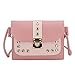 Produktbild Btruely Umhängetasche Damen Satchel Tote Schultertasche Frauen Messenger Bag Mode Strass Handtasche (Ein Größe, Rosa)