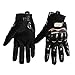 Produktbild SHUFAGN,Mode Motorrad Handschuh Outdoor Sports Voll Finger Ritter Reiten Motorrad Atmungsaktives Mesh Stoff(Color:SCHWARZ,Size:XL)