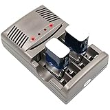 Modellnummer: C819 REFURBISHHOUSE Intelligentes Ladeger？t Für Aa AAA Wiederaufladbare Batterien Für NI-Mh 9V 6F22 Batterie + 2 Stücke 9V 300Mah Batterie Batterie Für Carmera (Eu Stecker)