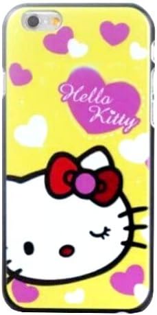 Hard Plastic Case Cover With Image Of Hello Kitty For Iphone 6 Version 4.7 X Mobile Cell Phone