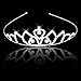 SODIAL(R)Wedding Bridal Headband Flower Girl Hair Jewelry Rhinestone Crown Tiara