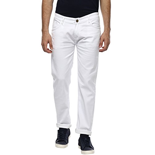 Urbano Fashion Mens White Slim Fit Stretch Jeans RS.699 (56.00% Off) - Amazon