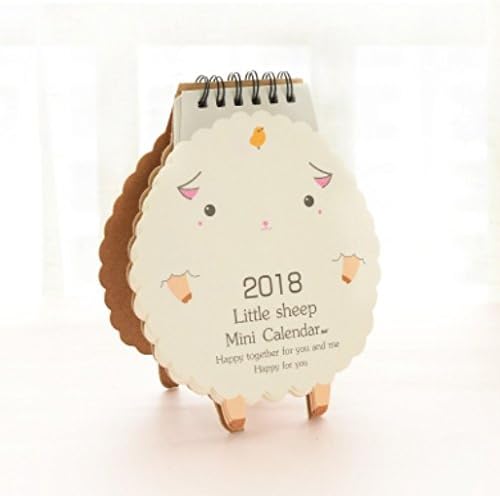 linyena 2017 Wallpaper of Sheep Sheep Paper Table Desktop Planner Calendar