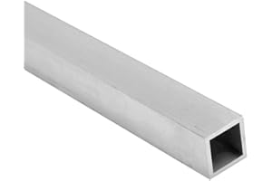 Riggatec Tube d'aluminium Carré 30x30x3mm Longueur 2,0 m
