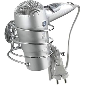 Amazon.de: mDesign Fönhalter ohne Bohren - freistehendes Regal zur Fön