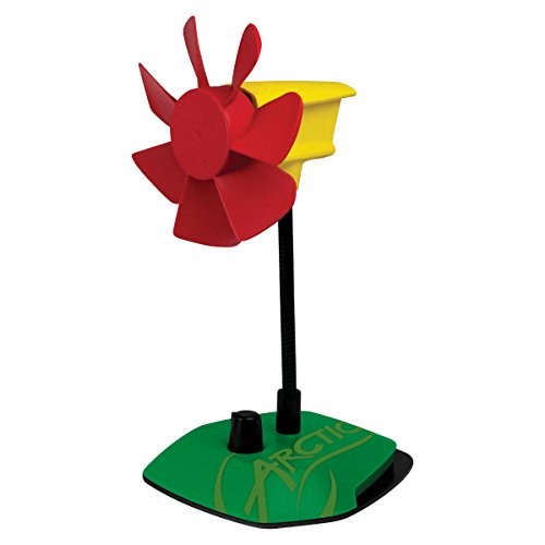 ARCTIC Breeze Rasta – USB Tischventilator mit flexiblem Hals und einstellbarer Drehzahl – 800 – 1.800 U/min - 4