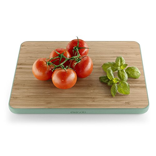 Eva Solo 520407 Schneidebrett, Bambus, 36,1 x 27 cm, Granite Green, Grün
