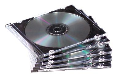 Fellowes 25er Pack Slim Jewel Cases CD-Leerhüllen transparent