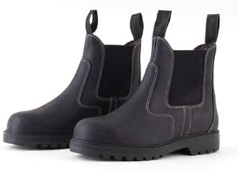 steel toe cap riding boots cheap