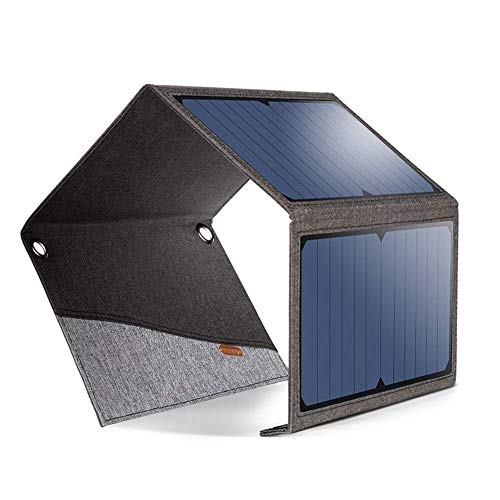SunnyBAG SunBooster - Cargador Solar (21 W, módulo Solar Plegable Resistente al Agua y Ultraligero, para teléfono móvil, Smartphone (Galaxy S7/S8/S9, iPhone 8/X/XS), iPad, Incluye Cable Micro USB)