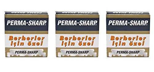 Preisvergleich Produktbild Procter & Gamble Perma-Sharp Einschneidige Rasierklingen, 300 Stück