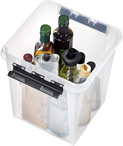 ORTHEX Smart Store Classic 13 / 6 Stück Aufbewahrungsboxen mit Clip-Verschluss im SET, inkl. Beschriftungsetiketten - 7