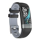DJym Fitness Tracker, Activity Tracker Heart Rate Monitor Watch Smart Armband mit Sleep Monitor, Step Counter, Call Message Reminder für Männer, Frauen, Kinder,d
