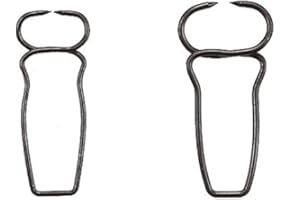 ULMIA Gehrungs-Stahlklammern 10 Stück Größe 1, zur Bearbeitung von Holz, einfache Anwendung, 168-1