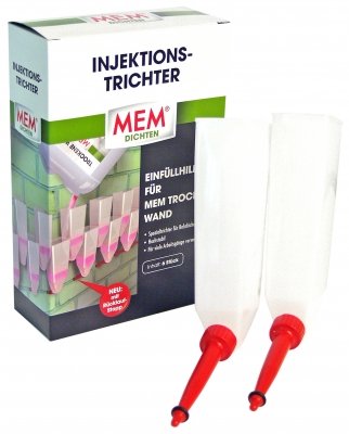 Preisvergleich Produktbild MEM Injektionstrichter 48 Stück *Vorteilsset*