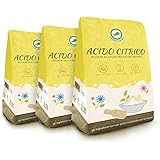 Acido citrico per pulizie naturali - Pack 3 Kg
