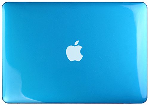 Topideal Crystal Hard Shell Case Cover Für MacBook 13 Pro 33,8 cm [33,1 cm] (Modell: A1278) aqua blue - 3