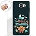 Produktbild Finoo Hülle für Samsung Galaxy A3 2017 - Handyhülle mit Motiv und Optimalen Schutz TPU Silikon Tasche Case Cover Schutzhülle - Harry Potter Magical Creatures