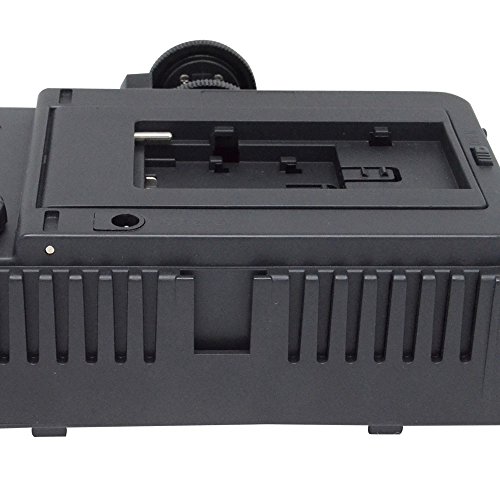 Mcoplus   LED-198B Bi-color LED Dimmable Ultra High Powered LED Studio Video Lighting With Metal Hot Shoe mount Color Temperature 3200K-7500K  for Canon  Nikon  Pentax  Panasonic SONY  Samsung and Olympus Digital SLR Cameras