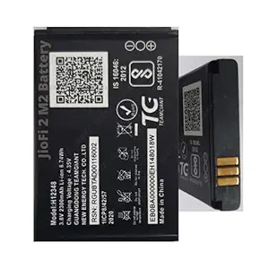 Furn cart H12348 Battery for jiofi 2 Dongle Battery jiofi2 Battery jiofi 2 Wireless Router JIO 4g 2300mAh