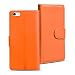 Produktbild iPhone 6S, 6 Bookstyle Hülle, Conie Mobile PU Leder Schutzhülle Handytasche Bookcase Tasche Premium Klapphülle in Orange