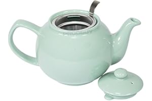 PRODBUY LIMITED 1000ml Mint Green Teapot with Stainless Steel Infuser