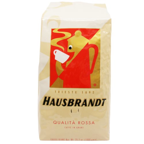 Hausbrandt Espresso Kaffee - Qualita Rossa 1000g Bohne