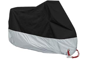 Venus valink Motocicleta Cubierta, Impermeable Lluvia Antipolvo UV Prevención Cubierta para Moto Bicicleta Eléctrica Scooter M-4XL, Resistente Bicicleta Funda Interior Exterior Protección Funda
