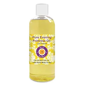 Deve Herbes Pure Evening Primrose Oil (Oenothera biennis) Therapeutic Grade Cold Pressed 200ml