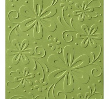 Embossing-Prägefolder/ -schablone Gänseblümchen 10. 6x15cm