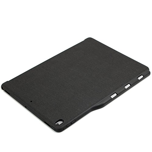 KHOMO Schutzhülle Backcover Schutzhülle für Apple iPad Pro 12,9 Zoll – kompatibel mit Smart Keyboard und Ständer Smart Cover für iPad Pro 12.9 – Back Cover – Apple Pencil - 6