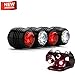 Produktbild Lixada Koowheel 4 Stücke Skateboard LED Lichter Nacht Warnung Sicherheitslicht für 4 Räder Skateboard Longboard