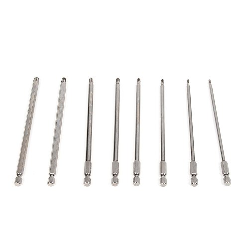 8 150 mm t9-t40 Länge Magnetic Torx-Schraubendreher-Bits 1/10,2 cm Sechskantschaft S2-Stahl Elektrische screwdrier Werkzeug - 6