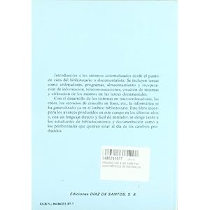 Introducción a los sistemas automatizados de bibliotecas