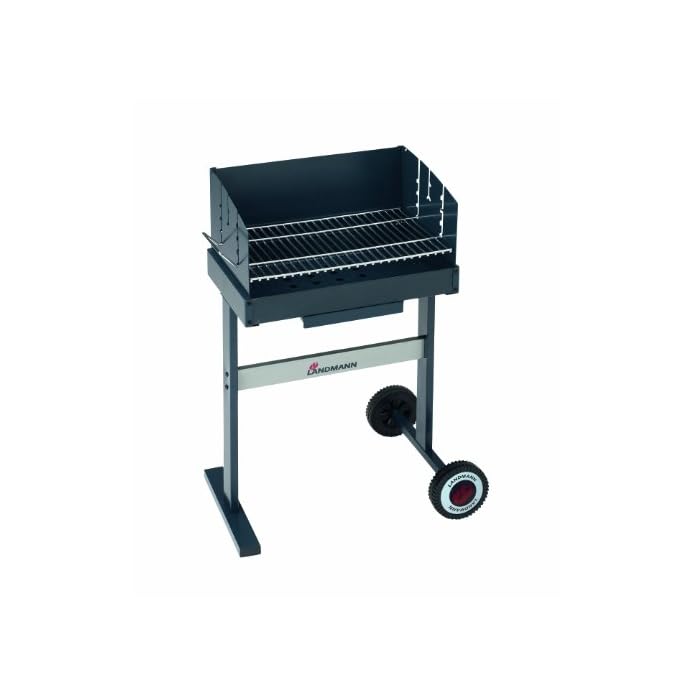 Landmann Holzkohle Grillwagen Compact 500 Mehrfarbig 60 X 36 X 85 Cm