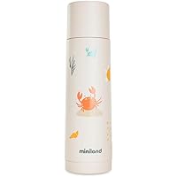 Thermos Miniland Per Alimenti Bebè - 280ml, Acciaio Inox, Mantiene Temperatura 24h, Design Crabby - Foto 10