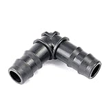 holtzbrinck eckverbinder Bogen Steckverbinder: 16 mm, für Schläuche mit Außenmaß 16mm, Temperatur: -40°C bis +90°C