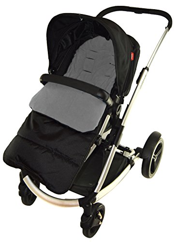 Universal Footmuff to Fit Graco Pushchair Dolphin Grey