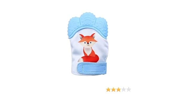 Eternitry Mitaines De Dentition Gant De Bebe En Silicone Anti Morsure Gants Toy Fox Imprime Dentition Bebe Jouets Pour Enfants Filles Mache Sucette Age 3 12 Mois Accessoires Bebe Puericulture Lawawarenesssociety In