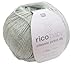 Produktbild Rico Baby Classic Print dk Fb. 06 Mint Spray, weiche Babywolle zum Stricken und Häkeln
