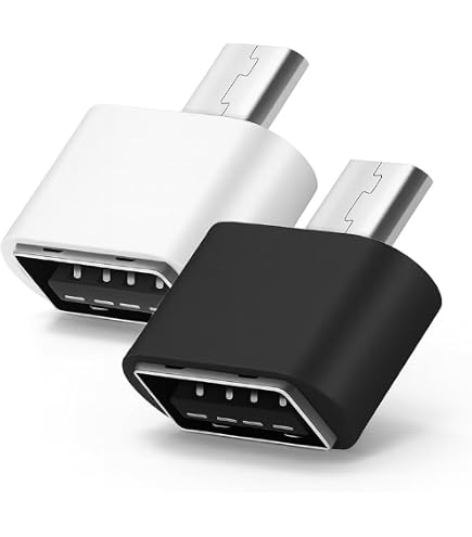 TechExpert Câble OTG Micro USB Vers USB Femelle - 15cm - Pour Tablettes Et Smartphones