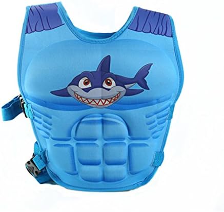 Gold Being Kids UV Protection Swimsuit Swimming Trainer Training Vest Swimming Aids for Children 2 to 8 Years Old, Shark