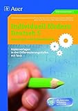 Individuell fördern 5 Lesen: Sachtexte: Sach und Gebrauchstexte (5. Klasse) (Individuell fördern Deutsch) by