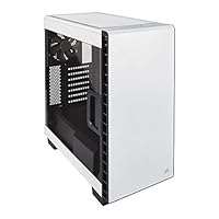 Corsair CC-9011095-WW (Carbide Series 400C Seitenfenster Midi-Tower ATX Computer Gehäuse) weiß