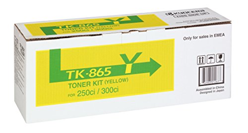 Kyocera 1T02JZAEU0 TK-865Y Tonerkartusche 12.000 Seiten, gelb - 2