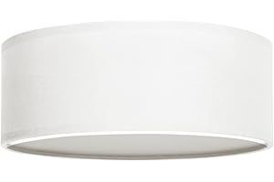 Smartwares Ceiling Light, White, 30 cm, 2 x E14 Bulb Fittings, Suitable for LED Bulbs