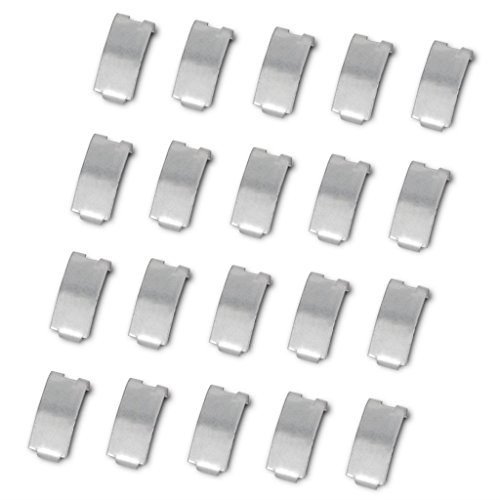 vidaXL Natodraht Sperrdraht Klingendraht Zubehörset Handschuhe Montagezange 200 Clips - 3