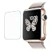 Produktbild VEVICE 44 mm Displayschutzfolie für Apple Watch Serie 4, 3D gebogen, volle Abdeckung, blasenfrei, Kratzfest, gehärtetes Glas für iWatch Apple Watch, volle Abdeckung