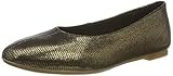 Cuero Clarks Chia Violet, Bailarinas para Mujer, Plateado Bronze Metallic, 37.5 EU